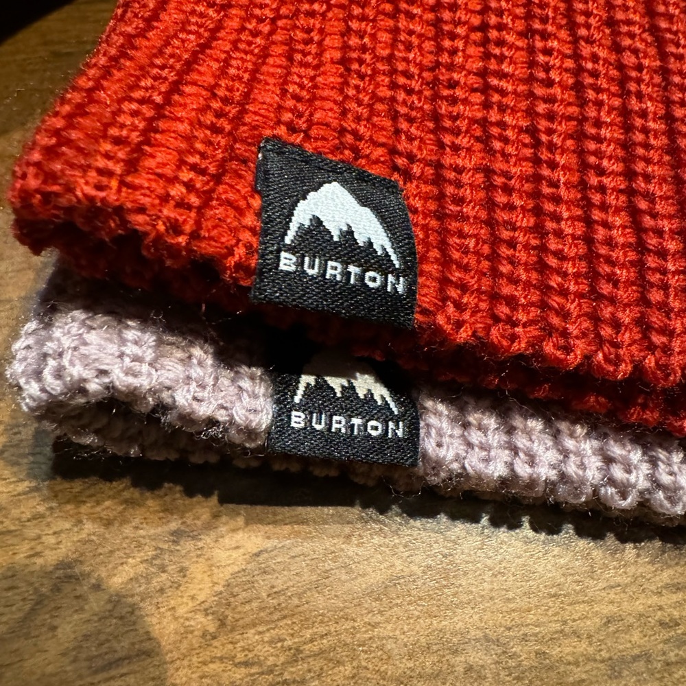 Burton Recycled DND Beanie (3 Pack) - True Black / Sun Dried Tomato / Elderberry - Picture 2 of 9